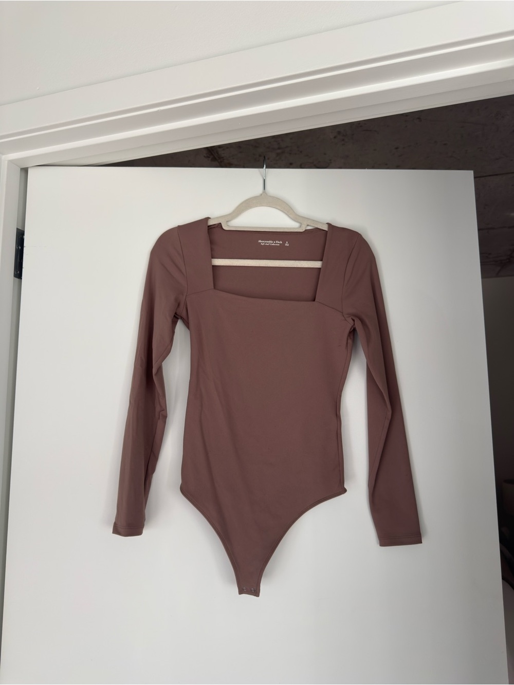 Abercrombie Soft A&F Collection Long-sleeve Body Suit